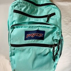 JanSport Girls Big Student Packpack Seafoam Green